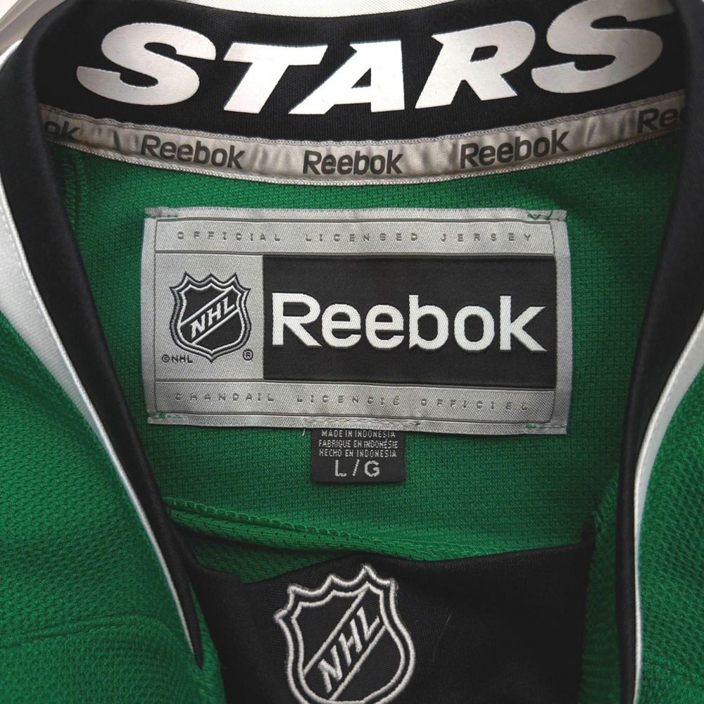 Jamie Seguin 91 Dallas Stars Reebok Premier NHL Hockey Jersey Mens Large Green - Picture 8 of 16